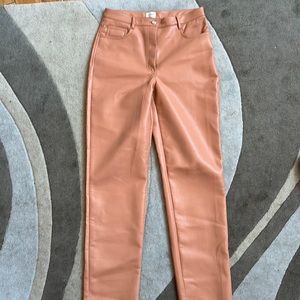 Faux Leather Pants